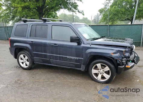 2014 Jeep Patriot Latitude z USA, uszkodzony, nr VIN 1C4NJPFA1ED651021